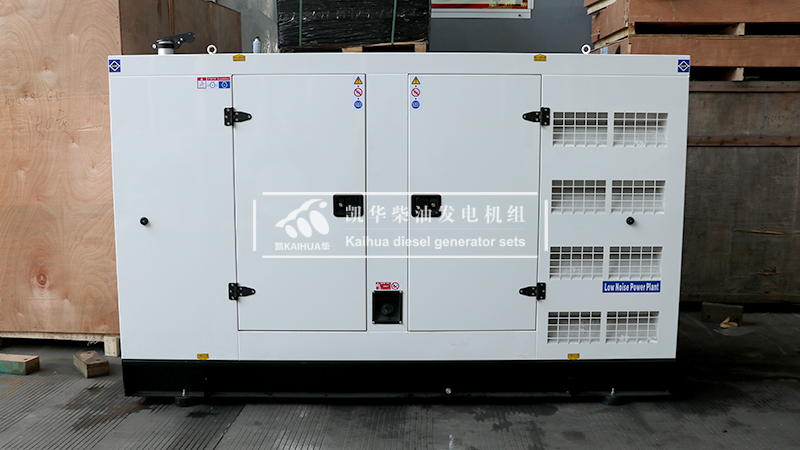 十堰市一臺100kw靜音柴油發電機組成功出廠